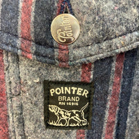 POINTER ポインター アクリル ブランケット トラッカージャケット USA製 グレー Size XL 瑞穂店