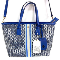 TORY BURCH トリーバーチ 53304 2WAY トートバッグ ブルー 瑞穂店