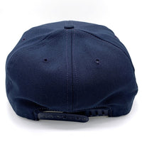 90's~ MLB ニューヨーク・ヤンキース スナップバックベースボールキャップ ネイビー USA製 ANNCO 福生店