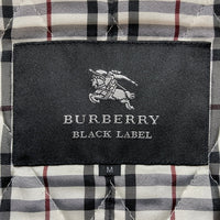 BURBERRY BLACK LABEL バーバリーブラックレーベル BMA15-305-09 裏地ノバチェック 中綿コート ブラック sizeM 瑞穂店
