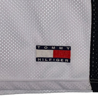 90's TOMMY HILFIGER トミーヒルフィガー メッシュ ゲームシャツ ユニフォーム ホワイト Size XL 福生店