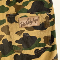 A BATHING APE アベイシングエイプ コットンリップストップ 5ポケットパンツ サルカモ Size L 福生店