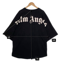 Palm Angels パームエンジェルス ネック バックロゴプリントTシャツ ブラック PMAA002R21JER001 Size XL 福生店
