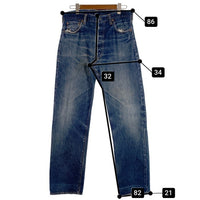 90's Levi's リーバイス 501 デニムパンツ 復刻 赤耳 ビッグE ボタン裏555 インディゴ 501-0003 USA製 Size W36 L36 福生店