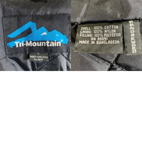 Tri-Mountain トライマウンテン ダック地 ワークジャケット ブラウン 企業刺繡 Size L 福生店