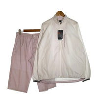 00's NIKE ナイキ ウィンドブレーカー ジップアップジャケット 5分丈ショートパンツ セットアップ ホワイト チェック Size XXL/L 福生店