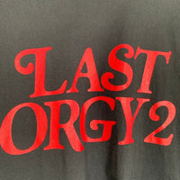 HUMAN MADE ヒューマンメイド UNDERCOVER アンダーカバー LAST ORGY2 プリントTシャツ ブラック ガールズドントクライ Size XL 福生店