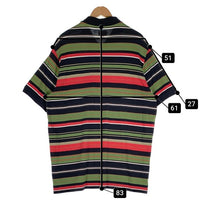 SUPREME シュプリーム 23SS Multi Stripe Polo マルチストライプ ポロシャツ 半袖 ブラック グリーン Size XXL 福生店