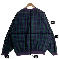 90's FIELD GEAR フィールドギア チェックプルオーバージャケット コットン ブラックウォッチ グリーン ネイビー Size L 福生店
