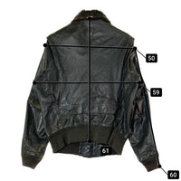 FLIGHT SUITS LTD USA製 G-1 フライトジャケット ブラウン size38 瑞穂店