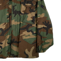 90's U.S.ARMY 米軍 M-65 フィールドジャケット ウッドランドカモ 8415-01-099-7830 GOLDEN MFG. 91年会計 Size S-S 福生店