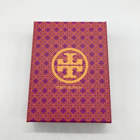 Tory Burch トリーバーチ 二つ折り財布 ラウンドジップ デニム調 ブルー系 瑞穂店