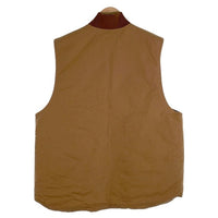 Carhartt カーハート Duck Vest ダックベスト ブラウン V01-BRN メキシコ製 0120 Size L 福生店