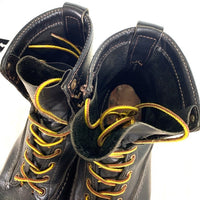 Wesco ウエスコ Job Master ジョブマスター LTT レースアップ レザーブーツ ブラック 38 05 Size 8 1/2D (26.5cm) 福生店