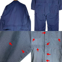 COVERALLS オールインワン つなぎ ネイビー USA製 IDEAL Size L 相当 福生店