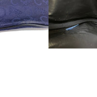 CELINE セリーヌ ヴィンテージ ノエビアコラボ Cマカダム ハンドバッグ ノベルティ 馬車ロゴ キャンバス ネイビー 瑞穂店