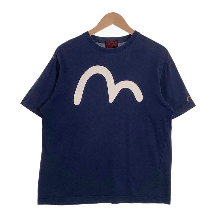 EVISU Tシャツ カモメ　エヴィス カモメとヴィンテージイメージプリントのリラックスフィットT