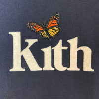 KITH キス Monarch Butterfly Tee バタフライ Tシャツ ネイビー sizeM 瑞穂店