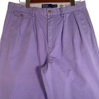 Polo by Ralph Lauren ポロラルフローレン POLO CHINO 2タックチノパンツ パープル Size 34×32 福生店