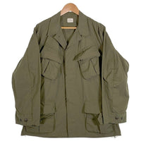 70’s U.S.ARMY 米軍 ジャングルファティーグ ミリタリージャケット オリーブ 8405-935-4707 70年会計 2 Size M-S 福生店