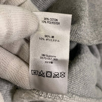SUPREME シュプリーム Cross Box Logo Hooded Sweatshirts ボックスロゴ プルオーバー フーディー パーカー グレー Size L 福生店