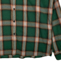 LFYT エルエフワイティー オンブレチェック フランネルシャツ ワーク グリーン ラファイエット Size XXL 福生店