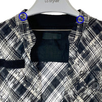 MOYURU 萌 モユル ショート丈ブルゾン ブラック size40 瑞穂店