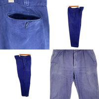 60's Bleu France Crepier フレンチワークパンツ ネイビー Size 52 福生店