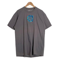 90's Anarchic Adjustment アナーキック アジャストメント サークル Aロゴ 半袖 Tシャツ チャコール USA製 Size XL 福生店