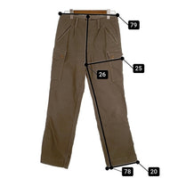 H.R.MARKET ハリウッドランチマーケット ジャーマンクロス ストレッチカーゴパンツ オリーブ Size 3 福生店