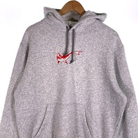 NIKE SB ナイキ OSKI FLEECE SKATE PULLOVER HOODED フリーススケートプルオーバースウェットパーカー グレー DJ3680-050 Size M 福生店