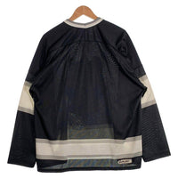90's CYPRESS HILL サイプレスヒル 特大ワッペン ホッケージャージ ゲームシャツ ブラック Size L-XL 福生店