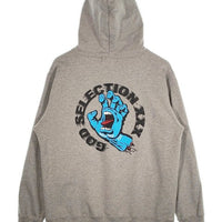 GOD SELECTION XXX ゴッドセレクショントリプルエックス × SANTACRUZ サンタクルーズ プリント プルオーバー スウェットパーカー グレー Size L 福生店