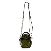 DIESEL ディーゼル X07656P3895 ダブルチェーン ミニショルダーバッグ カーキ 瑞穂店
