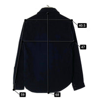 FREEWHEELERS フリーホイーラーズ US NAVY CPO シャツ ダークネイビー size14 瑞穂店