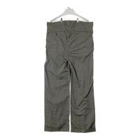 WAREHOUSE ウエアハウス HELLER'S CAFE ヘラーズカフェ LARRY'S COLLECTION ボタンフライ ワークトラウザー グレー size36 瑞穂店