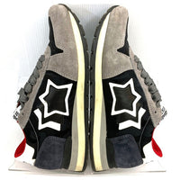 Atlantic STARS アトランティックスターズ スニーカー ブラック×グレー×レッド Size23.5cm 瑞穂店