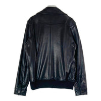 A.P.C. アーペーセー MOTO BLOUSON モト ブルゾン シープレザー シングル ライダースジャケット ブラック size- 瑞穂店