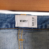 WTAPS ダブルタップス 23AW BLUES TAPER ブルーステーパー デニムパンツ ウォッシュ加工 インディゴ 232WVDT-PTM05 Size 02 福生店