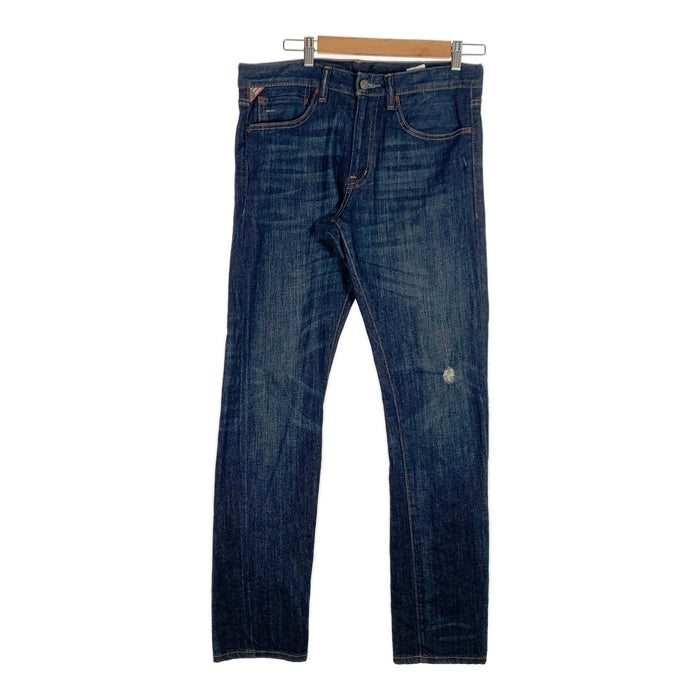 DENIM&SUPPLY RALPH LAUREN デニムアンドサプライ ラルフローレン LOW SKINNY ロースキニー USED加工  デニムスキニーパンツ インディゴ Size 31 福生店