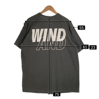 WIND AND SEA ウィンダンシー MICKEY MOUSE POCKET TEE ミッキーマウス ポケットTシャツ チャコールグレー Size XL 福生店