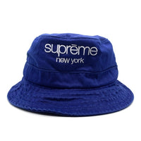 SUPREME シュプリーム 24SS Chino Twill Crusher チノツイル クラッシャーハット バケット ネイビー USA製 Size M/L 福生店