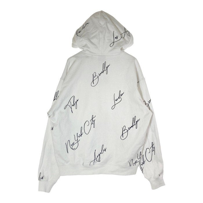 KITH キス 22-070-060-0002-1-0 City Script Hoodie シティースクリプトフーディー ホワイト siz –  GolRagオンラインショップ