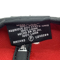 90's New Era ニューエラ MLB ニューヨーク・ヤンキース 59FIFTY ベースボールキャップ レッド ウール USA製 赤白刺繡 Size 7 1/8 (56.8cm) 福生店