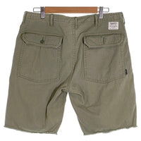 CAPTAINS HELM キャプテンズヘルム ヘリンボーン ベイカーショートパンツ カットオフ オリーブ Size L 福生店