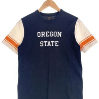 The Real McCOY'S リアルマッコイズ OREGON STATE 2トーン プリントTシャツ ブラック Size M 福生店