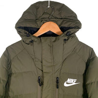 NIKE ナイキ ダウンフィル ロングコート ジャケット オリーブ Size S 福生店