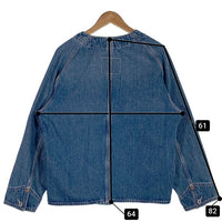 Levi's リーバイス UNION ENGINEER ユニオン エンジニア BIG E ビッグイー デニム カーディガン ライトブルー A7139-0000 Size S 福生店
