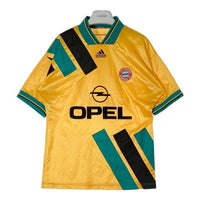 adidas アディダス Bayern Munchen バイエルン・ミュンヘン 1993-1995 アウェイ ユニフォーム イエロー size- 瑞穂店