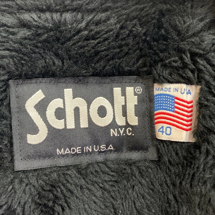 Schott N.Y.C.】【アメリカ製】【アウター】ショット『ボア